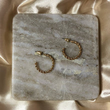 Load image into Gallery viewer, Positano Earrings (Rope chain earrings)